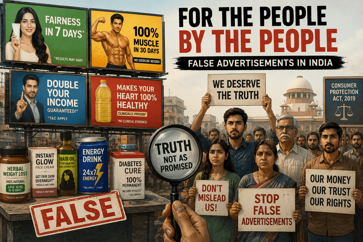 For the People, by the People – False Advertisements in India