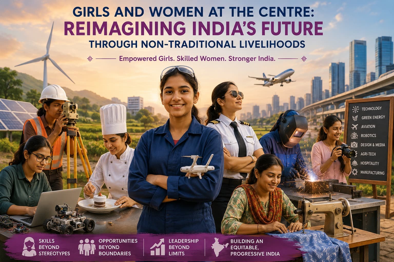 Girls and Women at the Centre Reimagining India's Future Through Non-Traditional Livelihoods